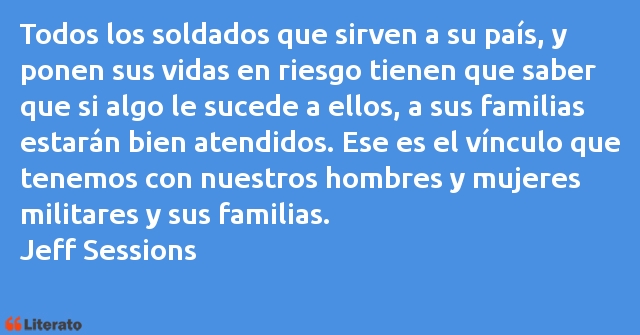 Frases de Jeff Sessions