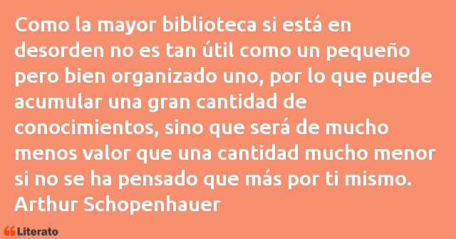 Frases de Arthur Schopenhauer