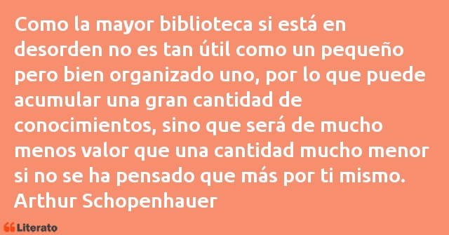 Frases de Arthur Schopenhauer