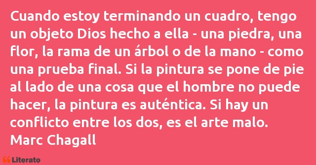 Frases de Marc Chagall