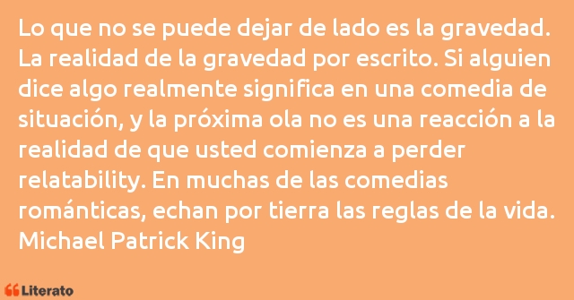 Frases de Michael Patrick King