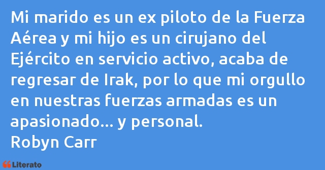Frases de Robyn Carr