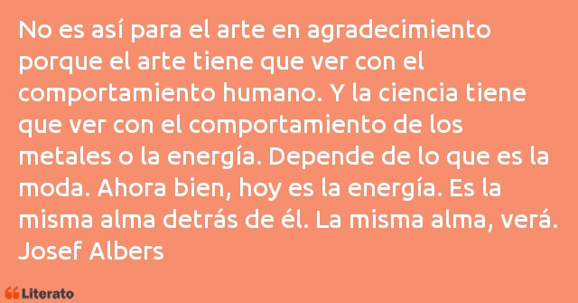 Frases de Josef Albers