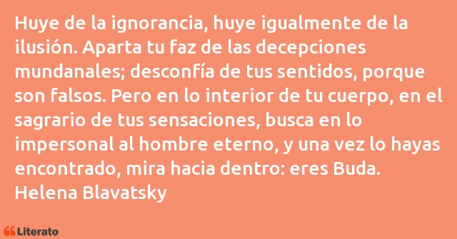 Frases de Helena Blavatsky