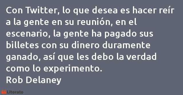 Frases de Rob Delaney