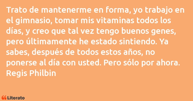 Frases de Regis Philbin
