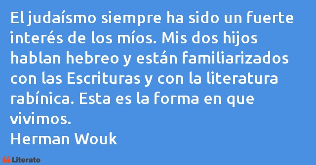 Frases de Herman Wouk