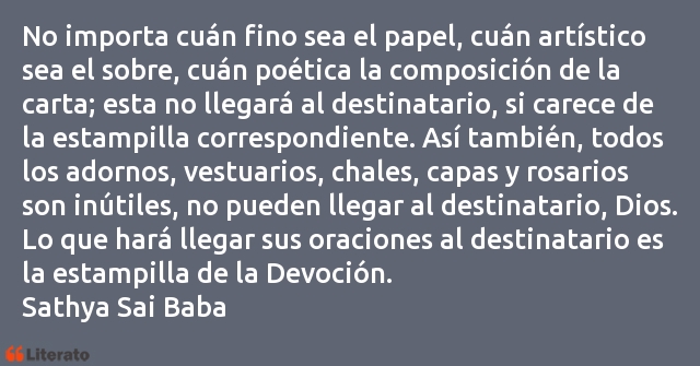 Frases de Sathya Sai Baba