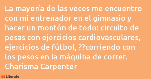 Frases de Charisma Carpenter