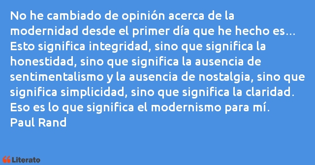 Frases de Paul Rand