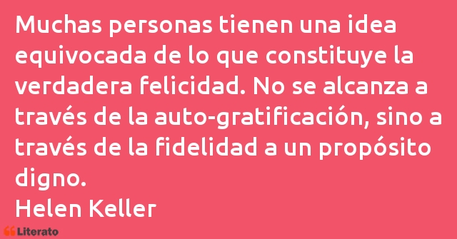 Frases de Helen Keller