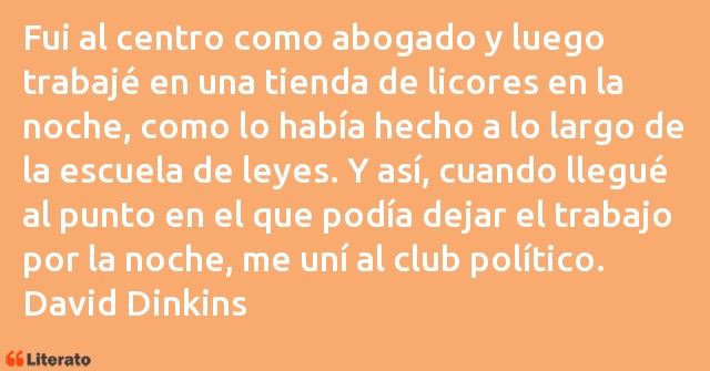 Frases de David Dinkins