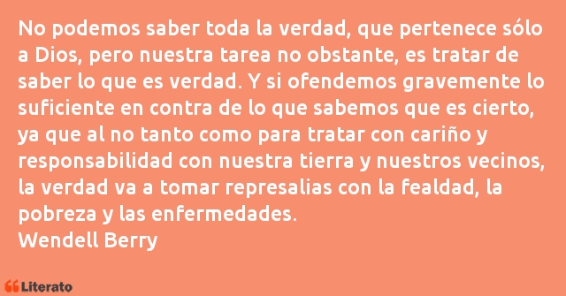 Frases de Wendell Berry