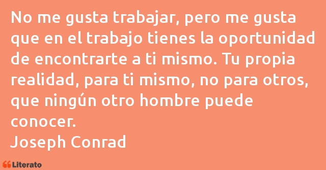 Frases de Joseph Conrad