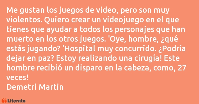 Frases de Demetri Martin