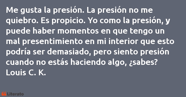 Frases de Louis C. K.