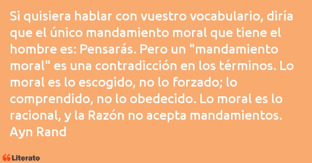 Frases de Ayn Rand