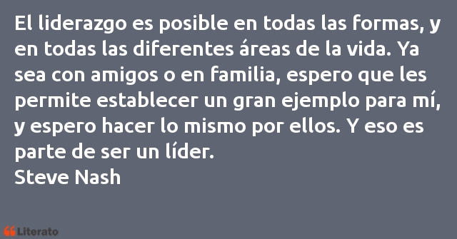 Frases de Steve Nash