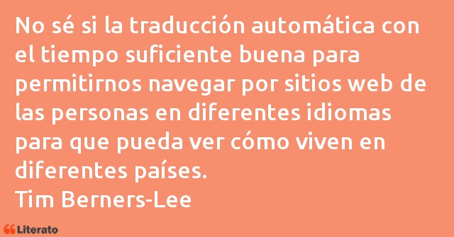 Frases de Tim Berners-Lee