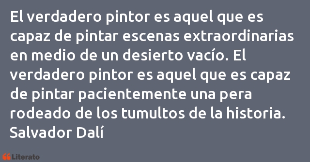 Frases de Salvador Dalí