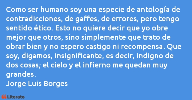 Frases de Jorge Luis Borges