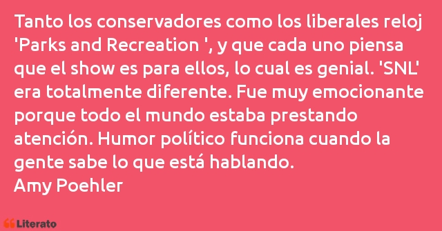 Frases de Amy Poehler