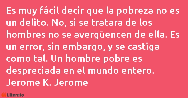 Frases de Jerome K. Jerome