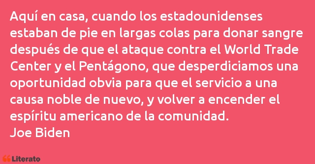 Frases de Joe Biden