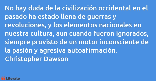Frases de Christopher Dawson