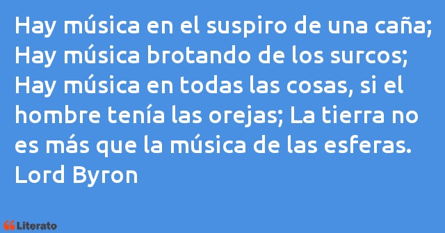 Frases de Lord Byron