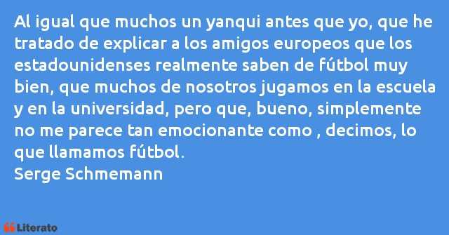 Frases de Serge Schmemann