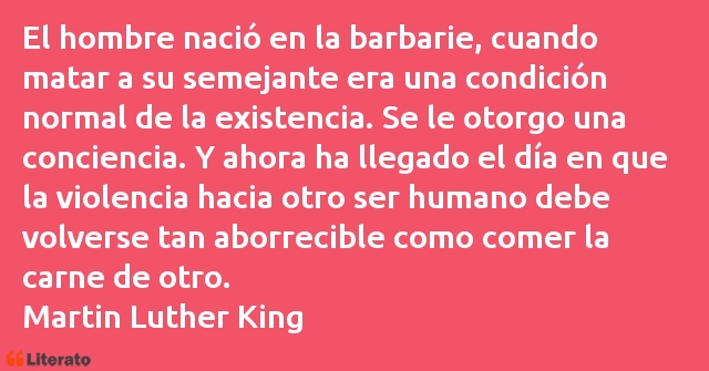 Frases de Martin Luther King