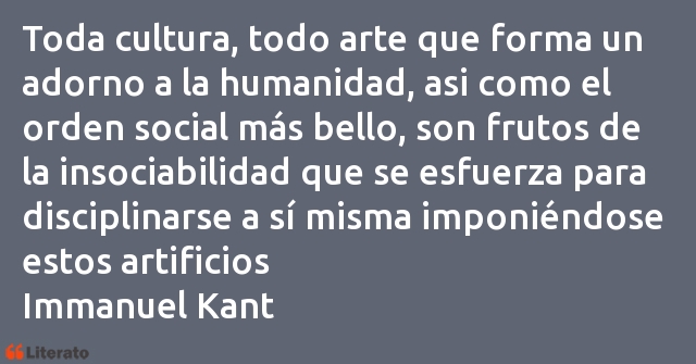 Frases de Immanuel Kant