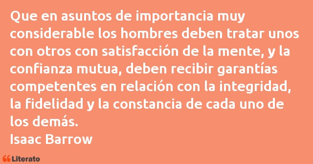 Frases de Isaac Barrow