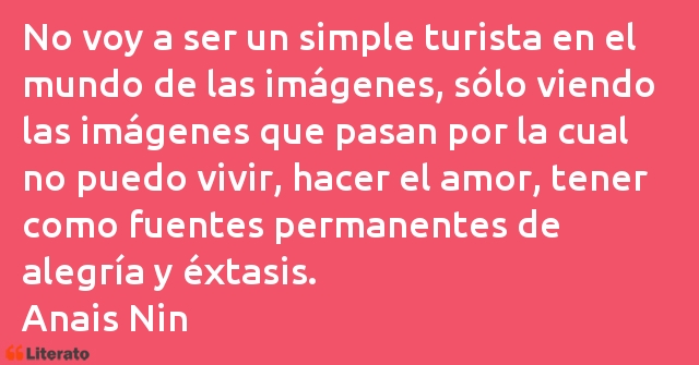 Frases de Anais Nin