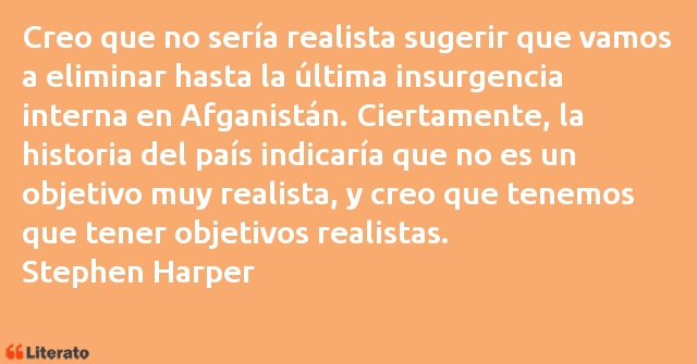 Frases de Stephen Harper