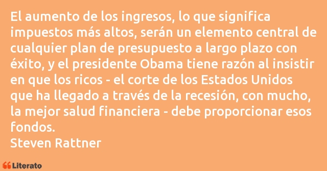 Frases de Steven Rattner