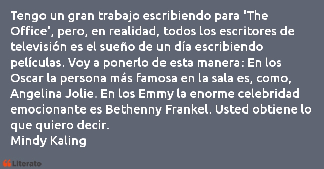 Frases de Mindy Kaling