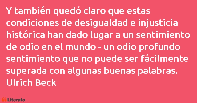 Frases de Ulrich Beck