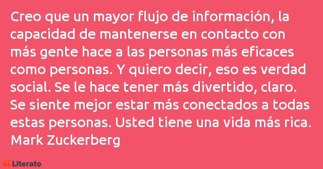 Frases de Mark Zuckerberg