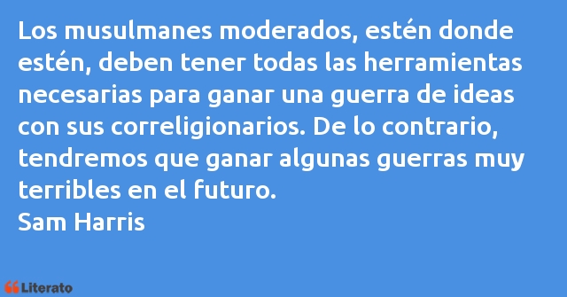 Frases de Sam Harris