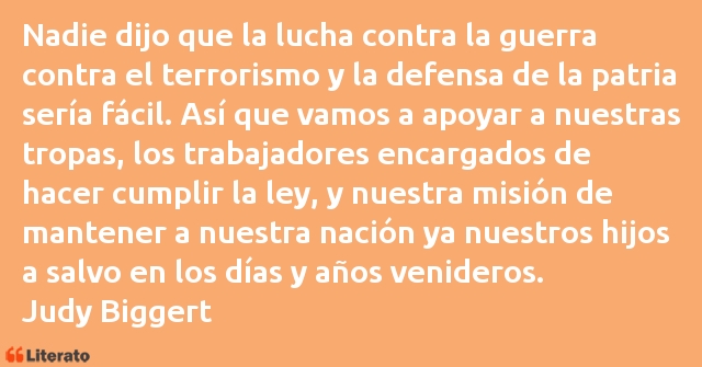 Frases de Judy Biggert