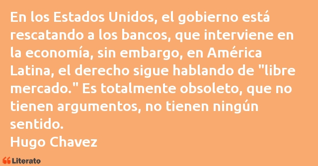 Frases de Hugo Chavez