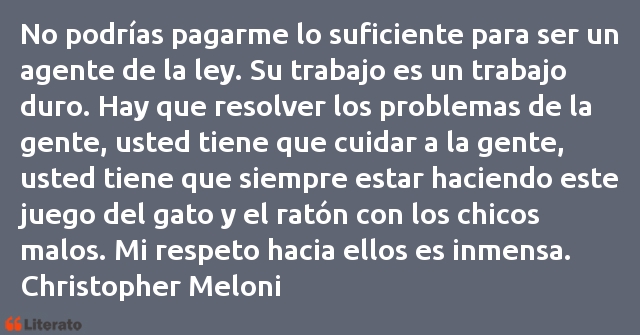 Frases de Christopher Meloni