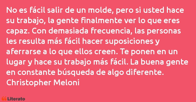 Frases de Christopher Meloni