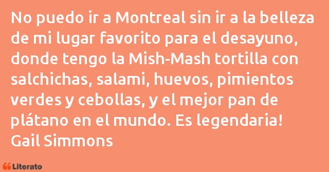 Frases de Gail Simmons