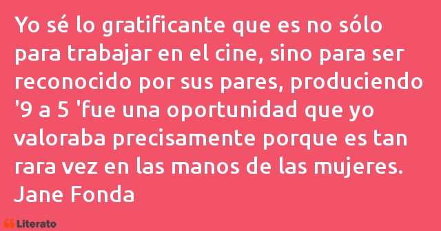Frases de Jane Fonda