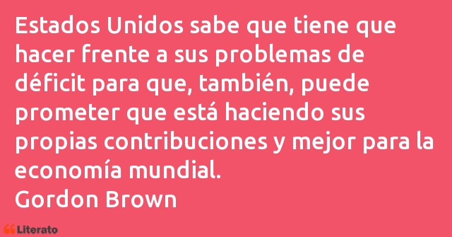 Frases de Gordon Brown