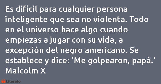 Frases de Malcolm X