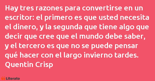 Frases de Quentin Crisp